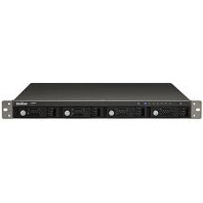 Сервер IP-видеонаблюдения с 8 каналами для записи и VGA-портом для подключения монитора. Стоечное исполнение. Intel Atom D525 1,8 ГГц QNAP VS-4008U-RP Pro фото, купить, цена, магазин